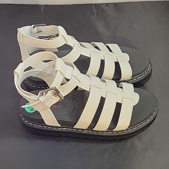 UNIONBAY Women's Downtown double adjustable ankle strap Platform sandals - Picture 5 of 13